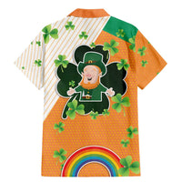 Ireland Irish Leprechaun with Shamrock Family Matching Mermaid Dress and Hawaiian Shirt Ireland 17th March Saint Patrick's Day