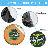 Ireland Irish Leprechaun with Shamrock Spare Tire Cover Ireland 17th March Saint Patrick's Day