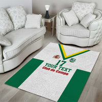 Custom Spain Field Hockey Area Rug Club de Campo Sporty Style