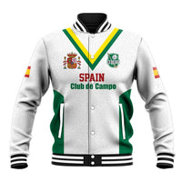 Custom Spain Field Hockey Baseball Jacket Club de Campo Sporty Style
