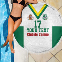Custom Spain Field Hockey Beach Blanket Club de Campo Sporty Style