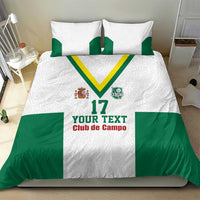 Custom Spain Field Hockey Bedding Set Club de Campo Sporty Style