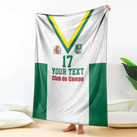 Custom Spain Field Hockey Blanket Club de Campo Sporty Style