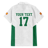 Custom Spain Field Hockey Family Matching Long Sleeve Bodycon Dress and Hawaiian Shirt Club de Campo Sporty Style