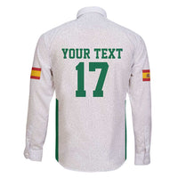 Custom Spain Field Hockey Family Matching Puletasi and Hawaiian Shirt Club de Campo Sporty Style