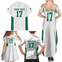 Custom Spain Field Hockey Family Matching Summer Maxi Dress and Hawaiian Shirt Club de Campo Sporty Style
