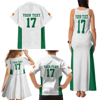 Custom Spain Field Hockey Family Matching Tank Maxi Dress and Hawaiian Shirt Club de Campo Sporty Style