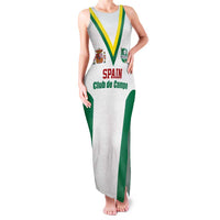 Custom Spain Field Hockey Family Matching Tank Maxi Dress and Hawaiian Shirt Club de Campo Sporty Style