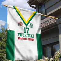 Custom Spain Field Hockey Garden Flag Club de Campo Sporty Style