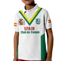 Custom Spain Field Hockey Kid Polo Shirt Club de Campo Sporty Style