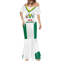 Custom Spain Field Hockey Mermaid Dress Club de Campo Sporty Style