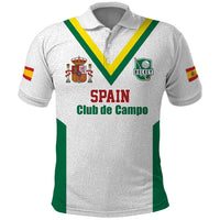 Custom Spain Field Hockey Polo Shirt Club de Campo Sporty Style