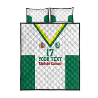 Custom Spain Field Hockey Quilt Bed Set Club de Campo Sporty Style