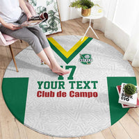 Custom Spain Field Hockey Round Carpet Club de Campo Sporty Style