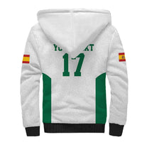 Custom Spain Field Hockey Sherpa Hoodie Club de Campo Sporty Style