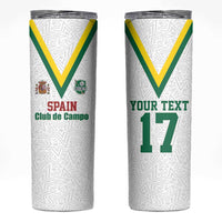Custom Spain Field Hockey Skinny Tumbler Club de Campo Sporty Style