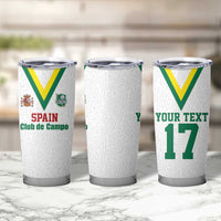 Custom Spain Field Hockey Tumbler Cup Club de Campo Sporty Style