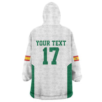 Custom Spain Field Hockey Wearable Blanket Hoodie Club de Campo Sporty Style