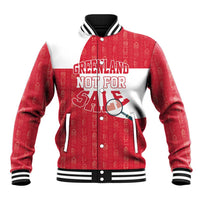 Greenland Not For Sale Baseball Jacket Polar Bear