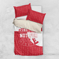 Greenland Not For Sale Bedding Set Polar Bear