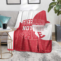 Greenland Not For Sale Blanket Polar Bear