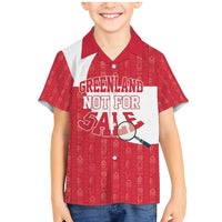 Greenland Not For Sale Family Matching Mermaid Dress and Hawaiian Shirt Polar Bear