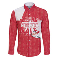 Greenland Not For Sale Family Matching Tank Maxi Dress and Hawaiian Shirt Polar Bear