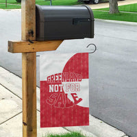 Greenland Not For Sale Garden Flag Polar Bear