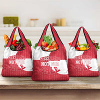 Greenland Not For Sale Grocery Bag Polar Bear