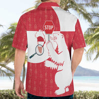 Greenland Not For Sale Hawaiian Shirt Polar Bear