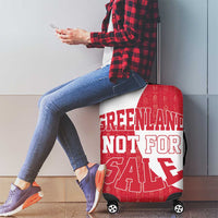 Greenland Not For Sale Luggage Cover Polar Bear