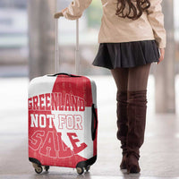 Greenland Not For Sale Luggage Cover Polar Bear