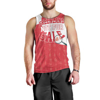 Greenland Not For Sale Men Tank Top Polar Bear