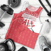 Greenland Not For Sale Men Tank Top Polar Bear