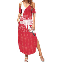 Greenland Not For Sale Summer Maxi Dress Polar Bear