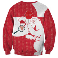 Greenland Not For Sale Sweatshirt Polar Bear
