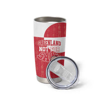Greenland Not For Sale Tumbler Cup Polar Bear