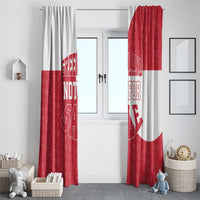 Greenland Not For Sale Window Curtain Polar Bear