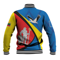 Lithuania Alytus County Baseball Jacket Alytaus Apskritis Coat of Arms