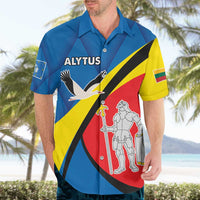 Lithuania Alytus County Hawaiian Shirt Alytaus Apskritis Coat of Arms