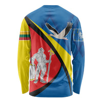 Lithuania Alytus County Long Sleeve Shirt Alytaus Apskritis Coat of Arms