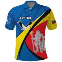 Lithuania Alytus County Polo Shirt Alytaus Apskritis Coat of Arms