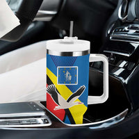 Lithuania Alytus County Tumbler With Handle Coat of Arms of Alytus Country LT17 - Wonder Print Shop