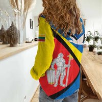 Lithuania Alytus County Women Casual Shirt Alytaus Apskritis Coat of Arms LT17 - Wonder Print Shop