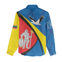 Lithuania Alytus County Women Casual Shirt Alytaus Apskritis Coat of Arms LT17 - Wonder Print Shop