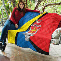 Lithuania Kaunas County Quilt Kauno Apskritis Coat of Arms LT17 - Wonder Print Shop