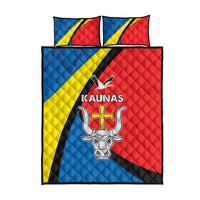 Lithuania Kaunas County Quilt Bed Set Kauno Apskritis Coat of Arms LT17 - Wonder Print Shop