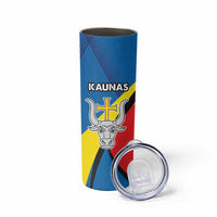 Lithuania Kaunas County Skinny Tumbler Coat of Arms of Kaunas Country LT17 - Wonder Print Shop