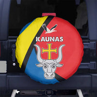Lithuania Kaunas County Spare Tire Cover Kauno Apskritis Coat of Arms LT17 - Wonder Print Shop
