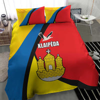 Lithuania Klaipeda Country Bedding Set Klaipedos Apskritis Coat of Arms